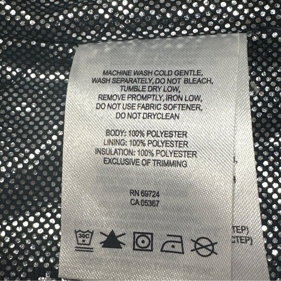 Columbia Omni-Heat Womens Black Jacket Size S Gorpcore Hiking Outdoor - Picture 8 of 11